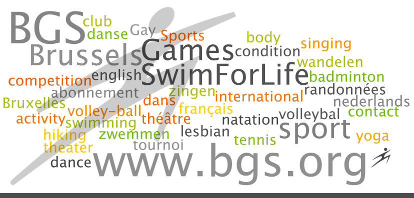 brussels gay sports - image created with wordle.net